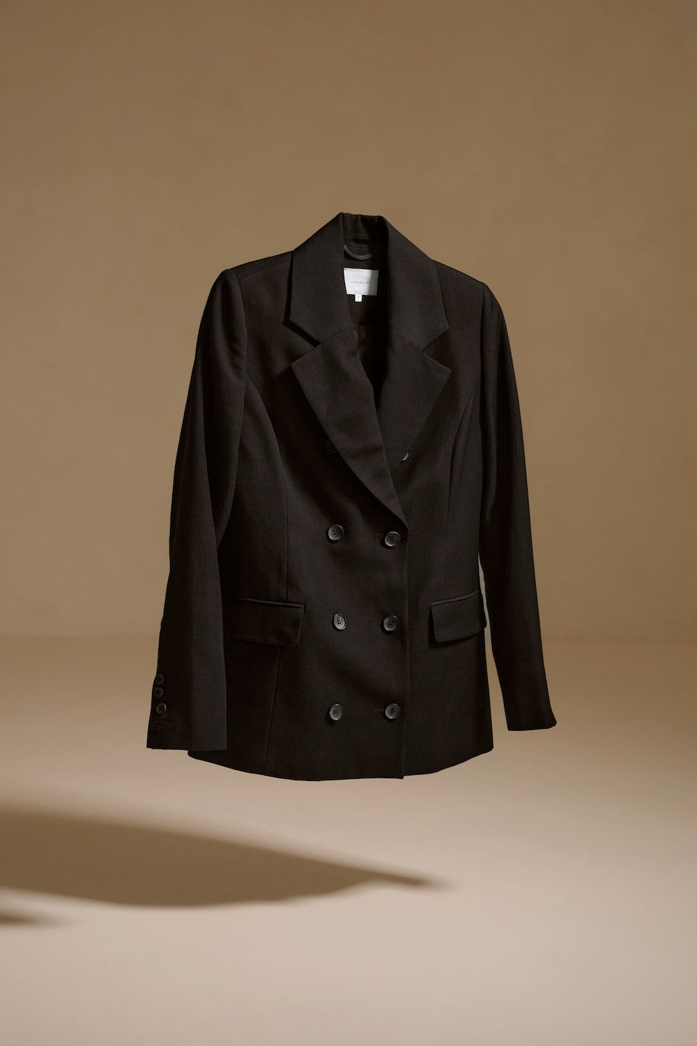 Philippa blazer | Black - Wool silk blend