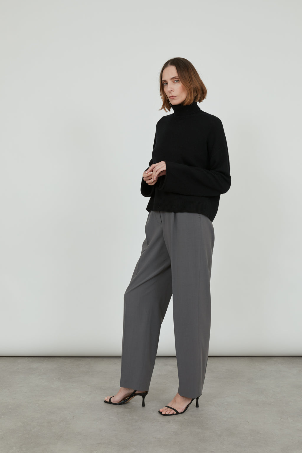 Alicia knit | Black - Cashmere wool
