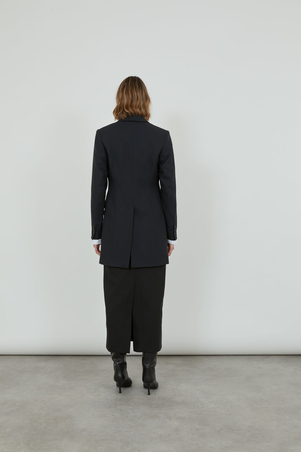 Aria blazer | Black - Virgin wool