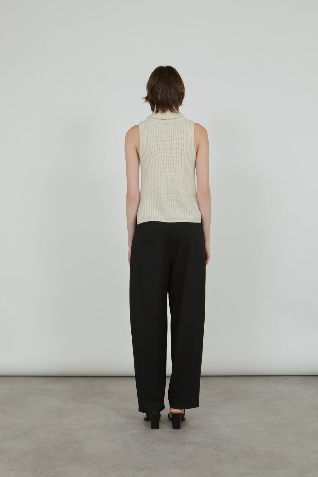 Deborah chunky knit | Off White - Cashmere