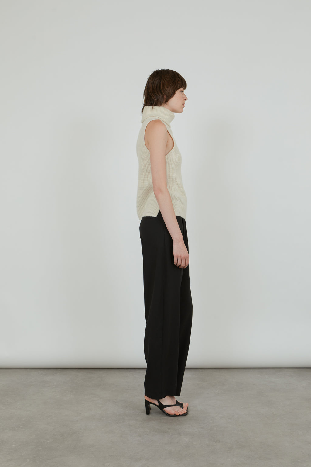 Deborah chunky knit | Off White - Cashmere