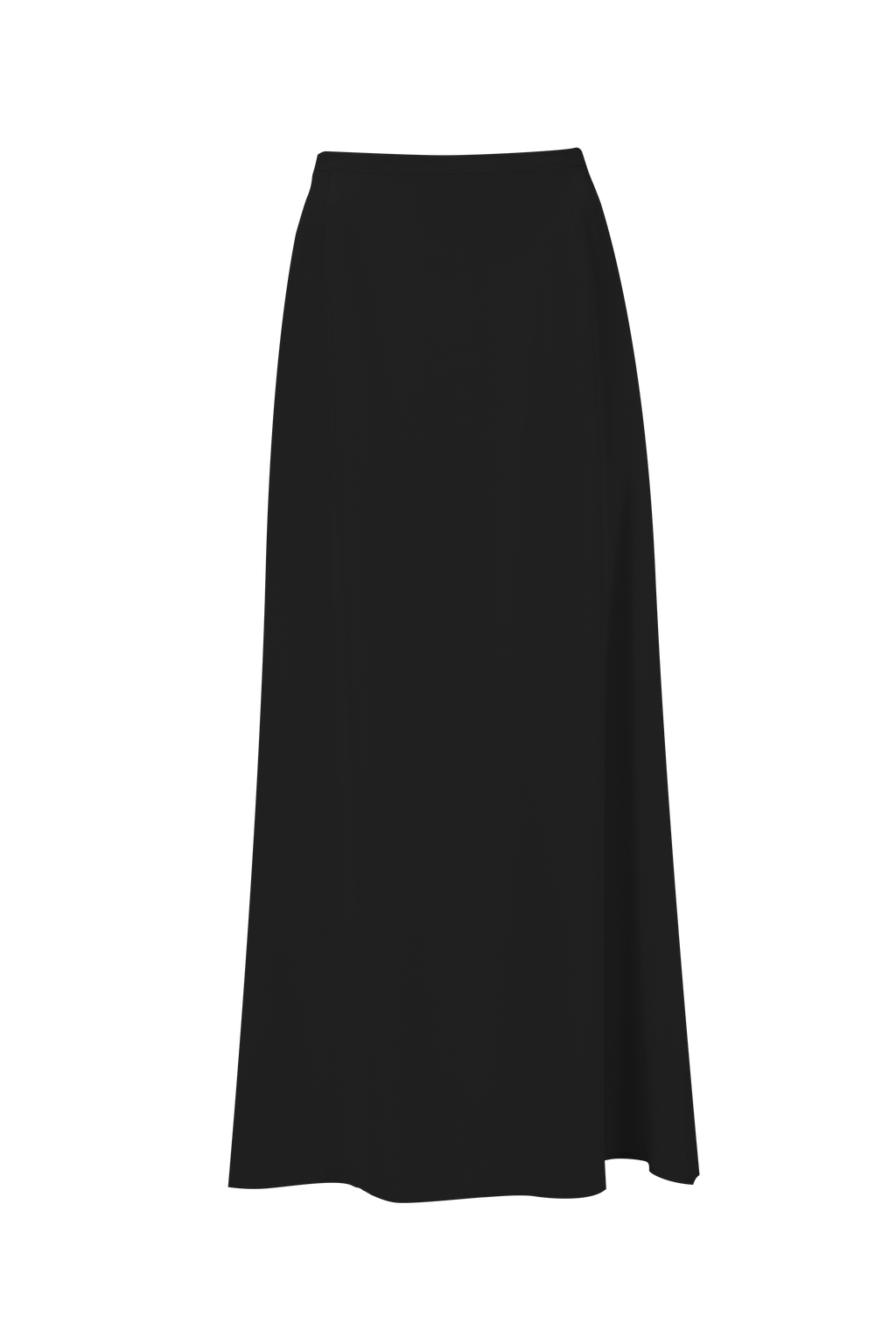 Elisabeth skirt | Black - Crepe silk