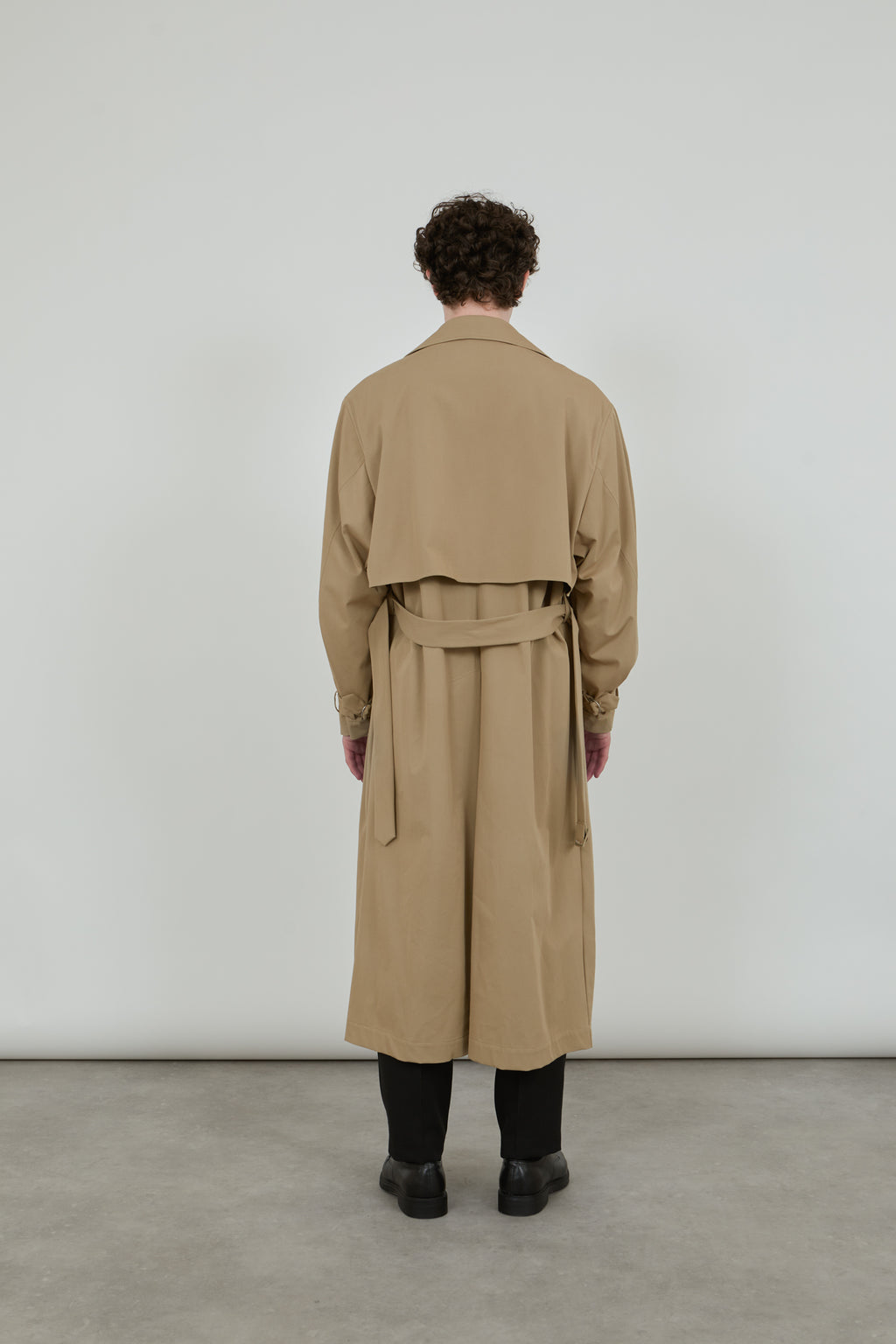 Evelyn Coat | Khaki - Water repellent cotton