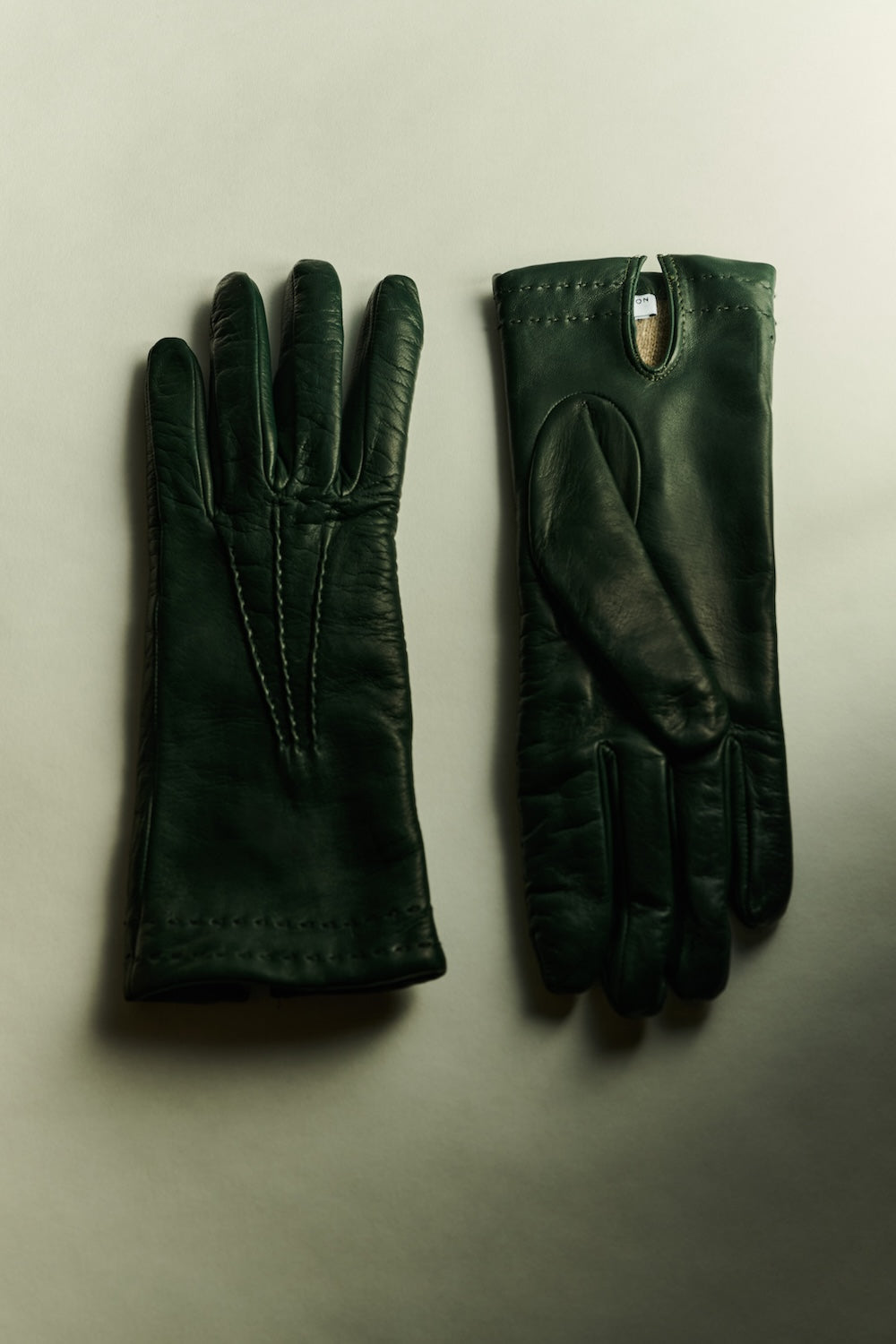 Guantes Nan | Eucalipto - Cuero