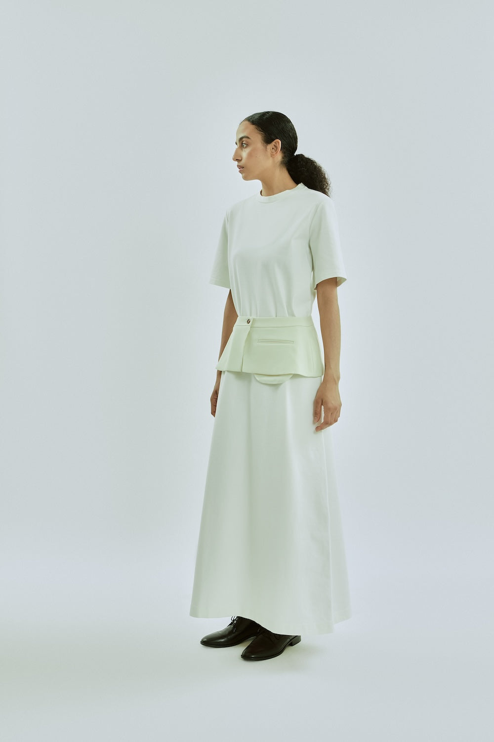 Пояс Isaura | Off-white - Натуральная шерсть