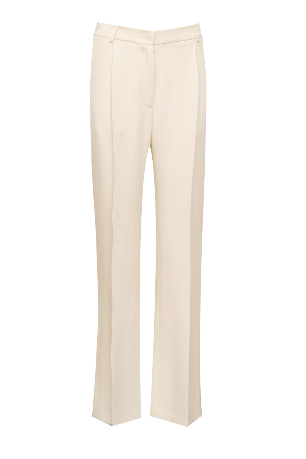 Phoebe trousers | Off White - Crepe silk