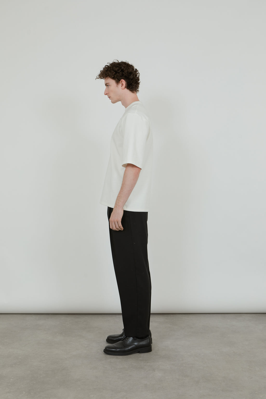 Alfred T-shirt | Off white - Organic cotton