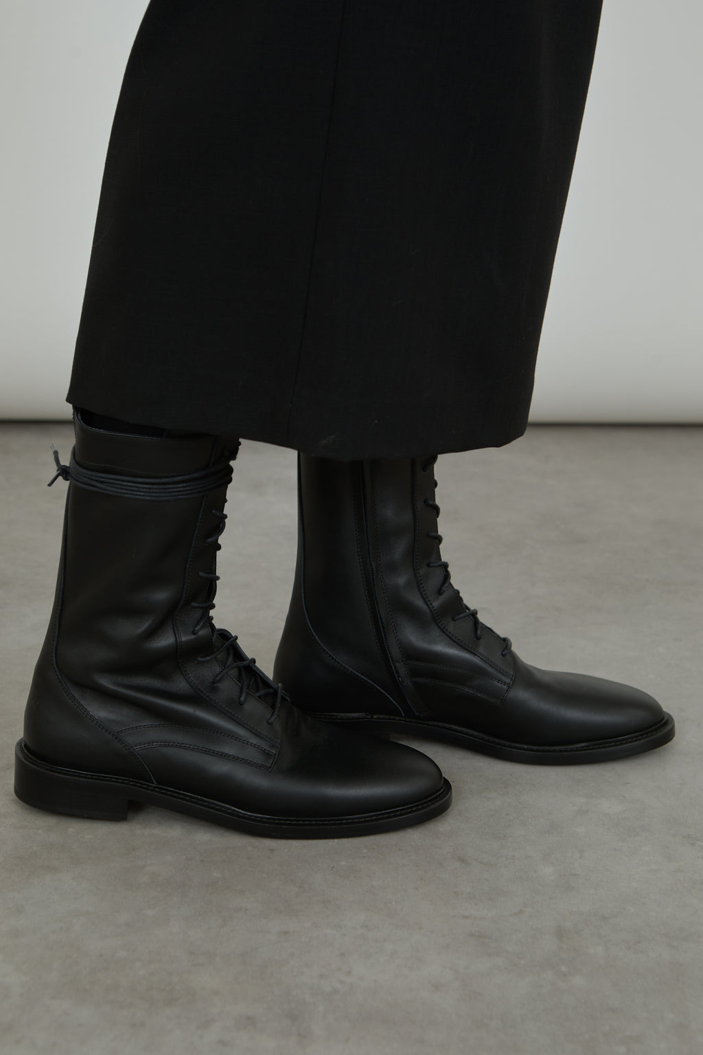 Ozzy boots | Black - Leather