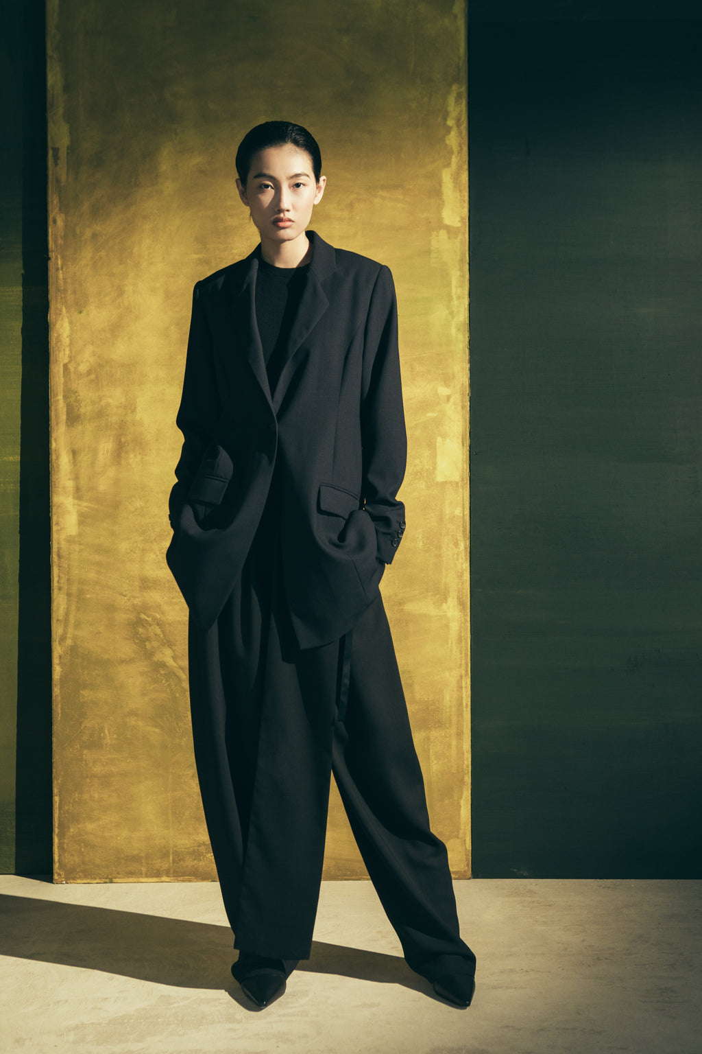 Aria blazer | Black - Virgin wool