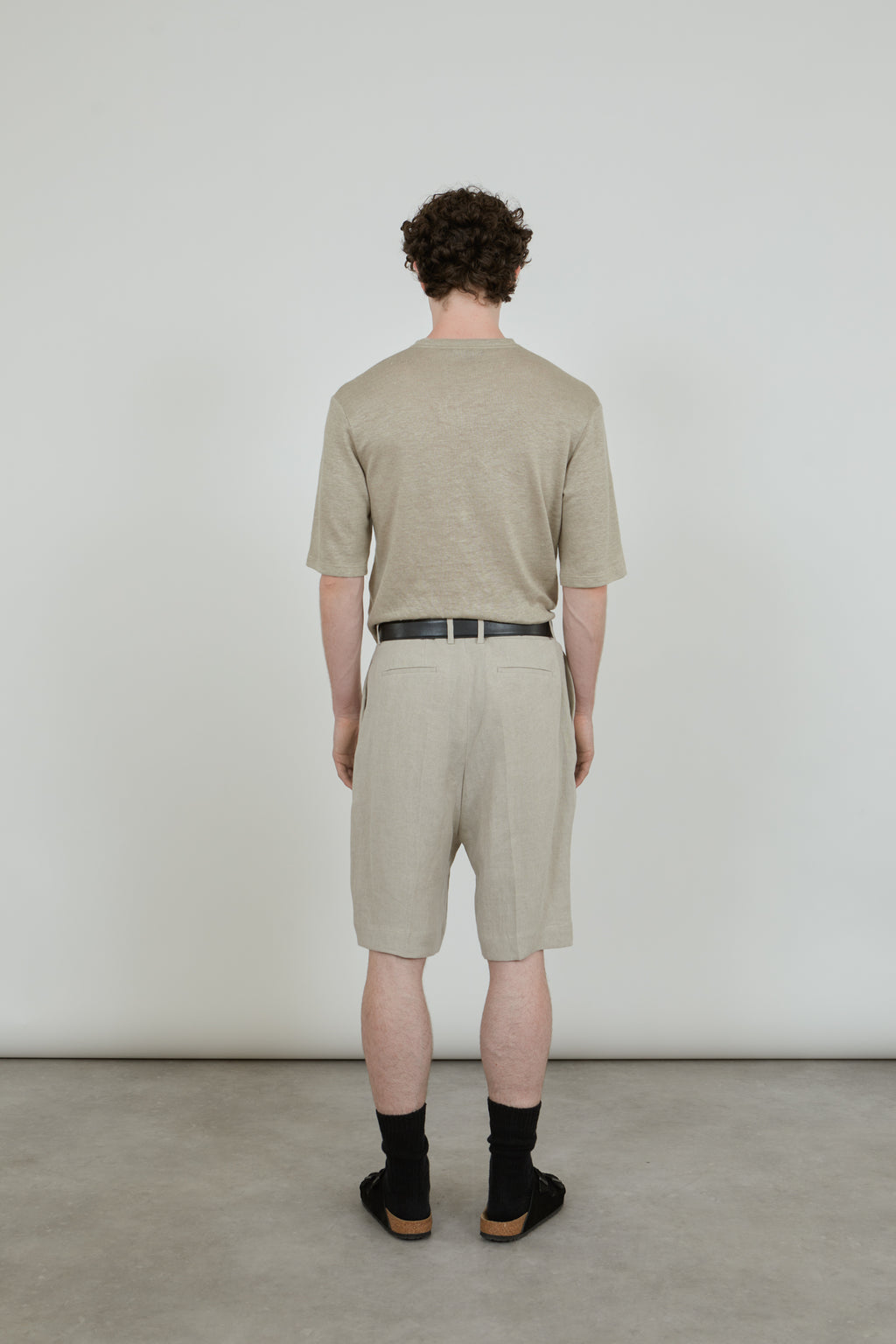 Maiko shorts | Beige - Linen
