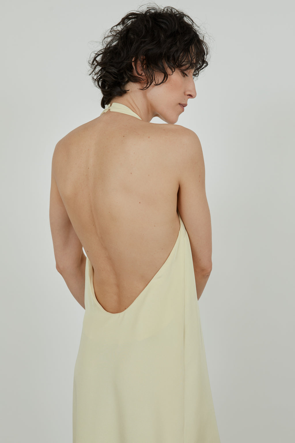 butter yellow dress