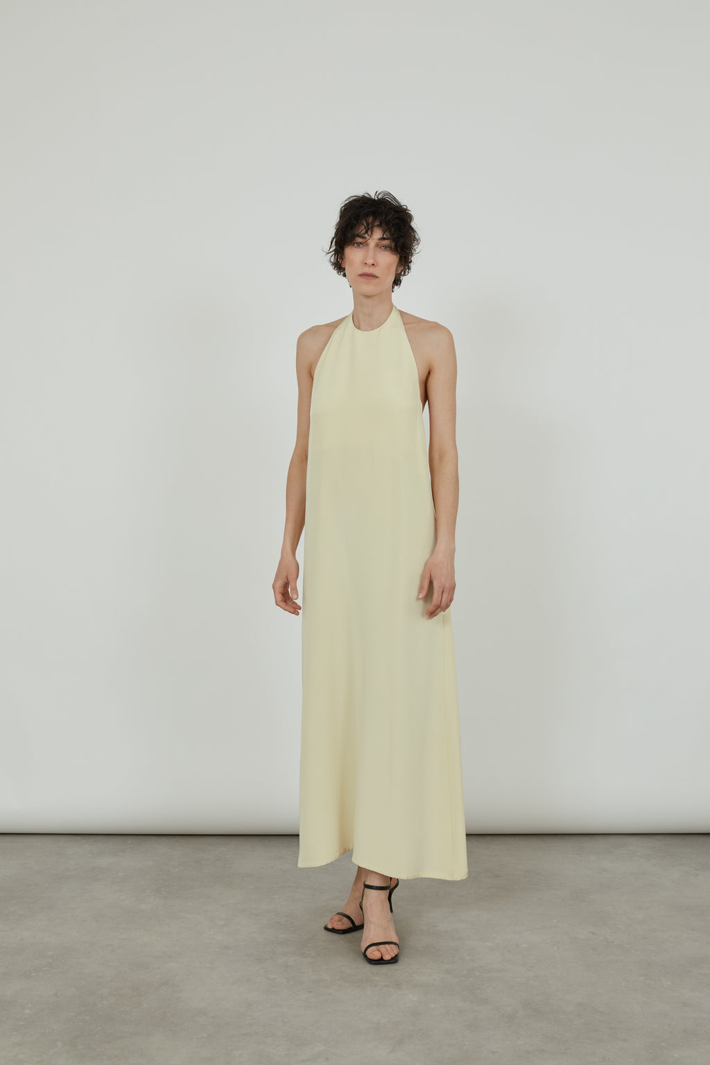 butter yellow dress