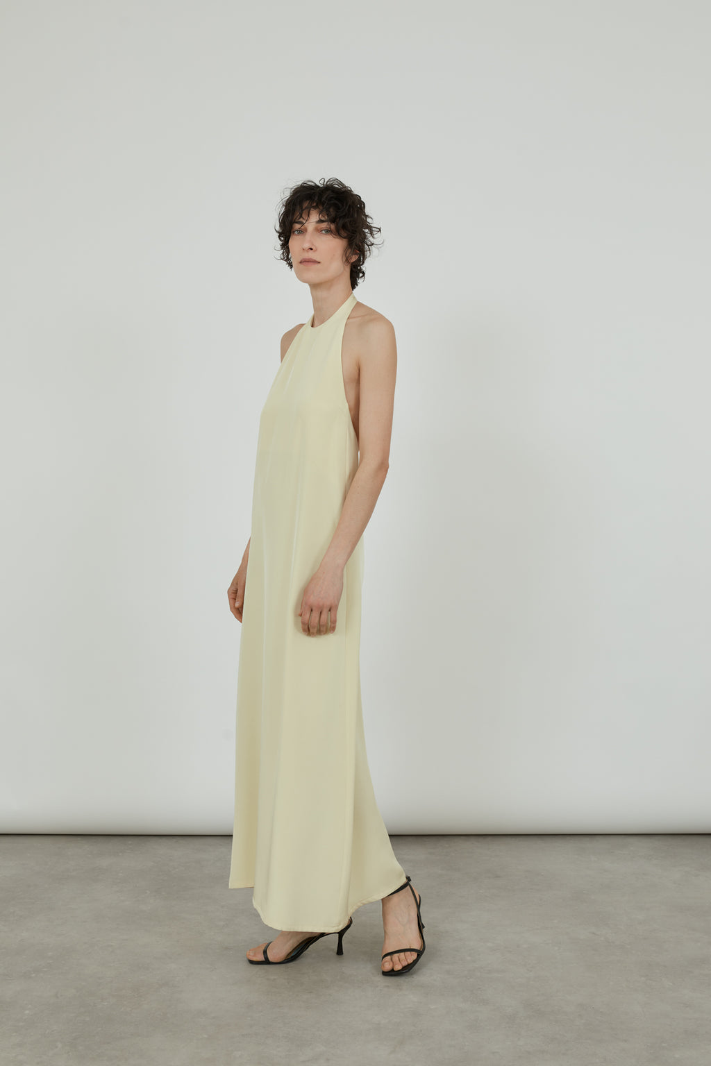 butter yellow dress