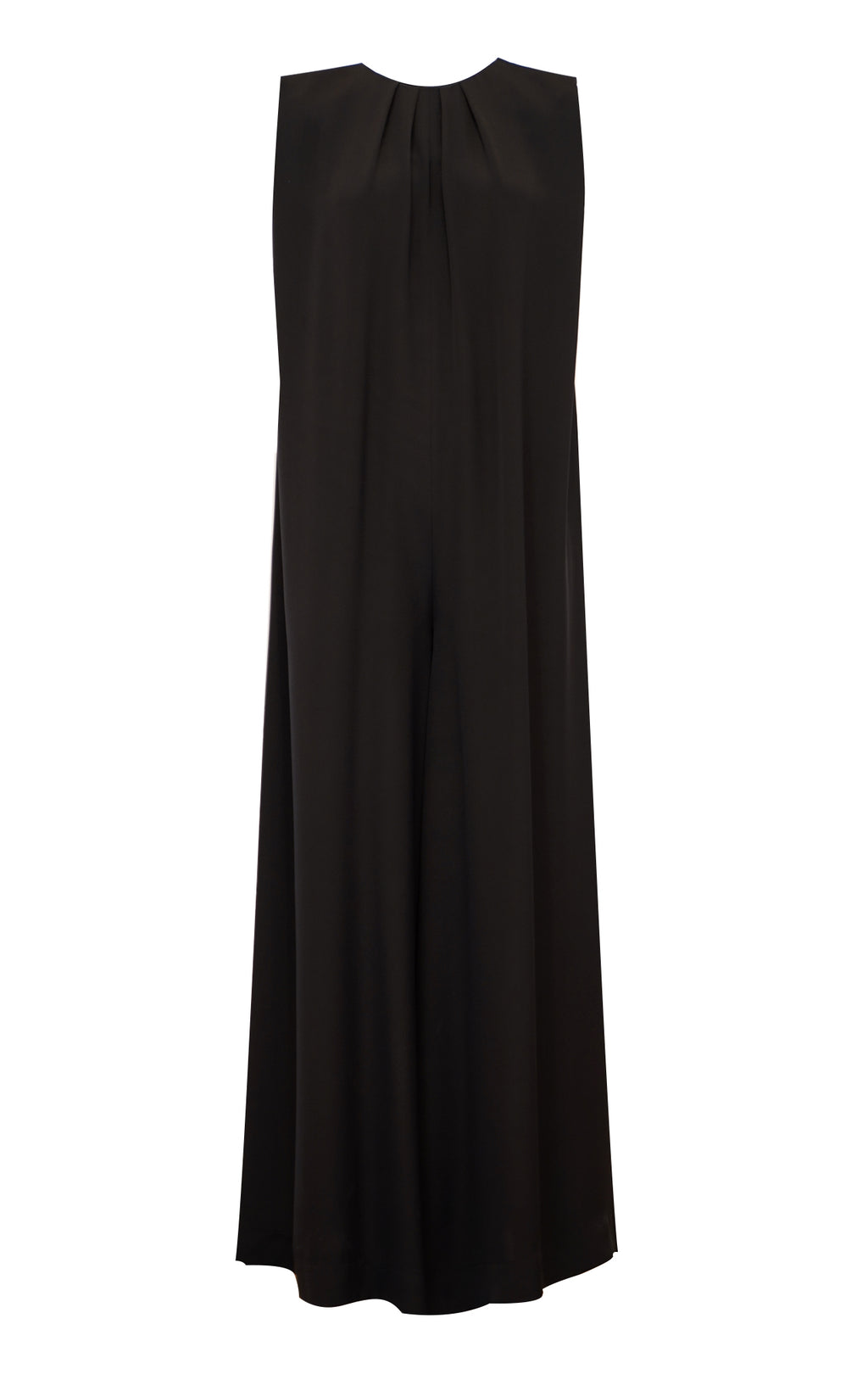 Minako jumpsuit | Black - Crepe silk