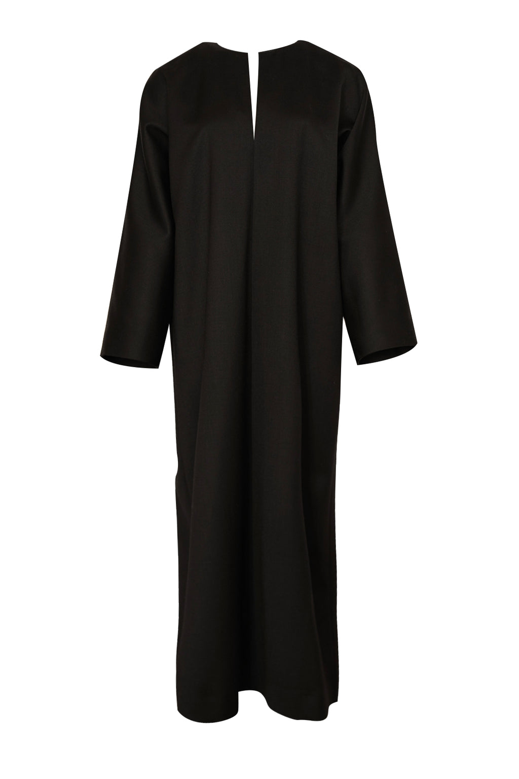 Thalia dress | Black - Virgin wool