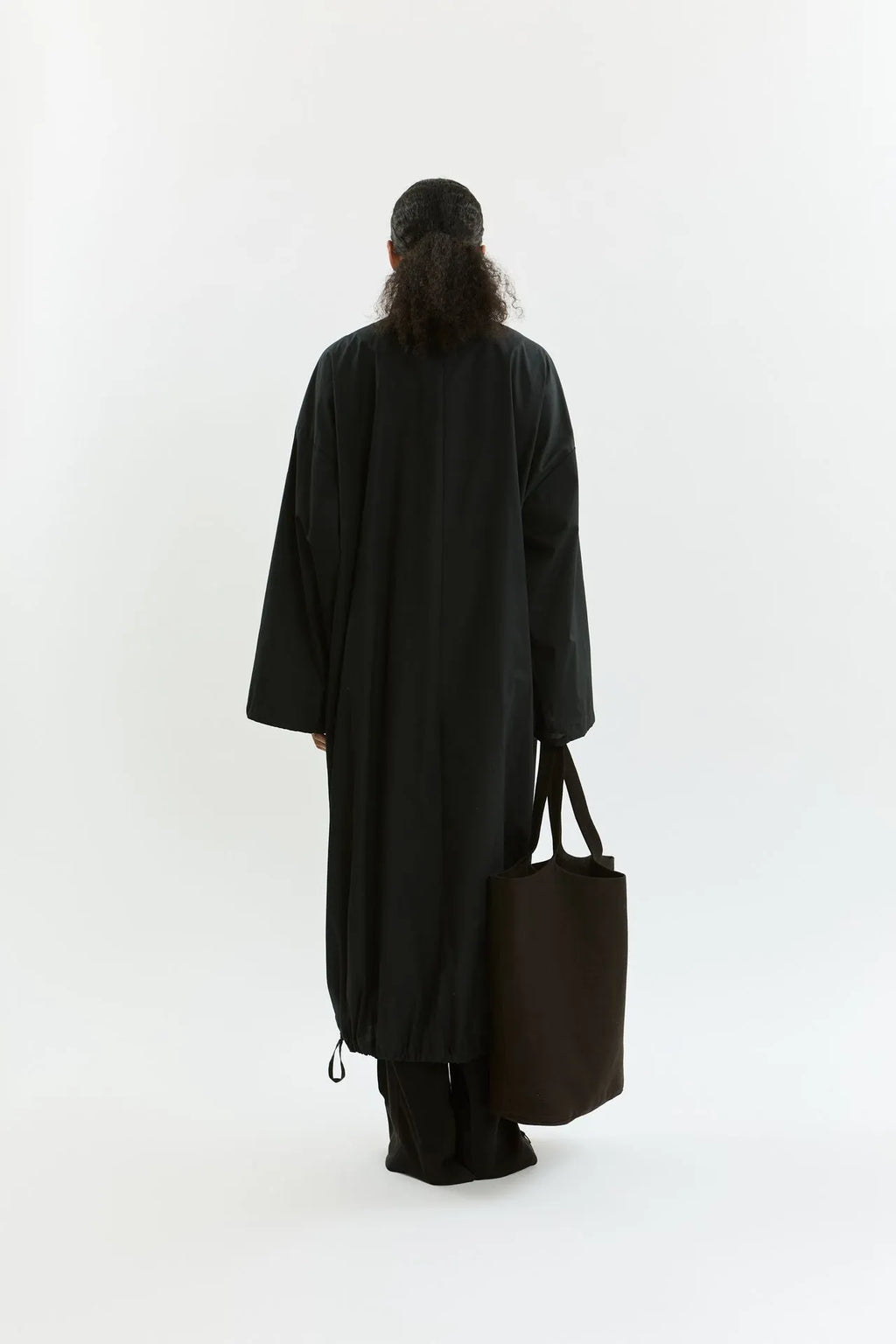 Nadine coat | Black - Cotton Poplin