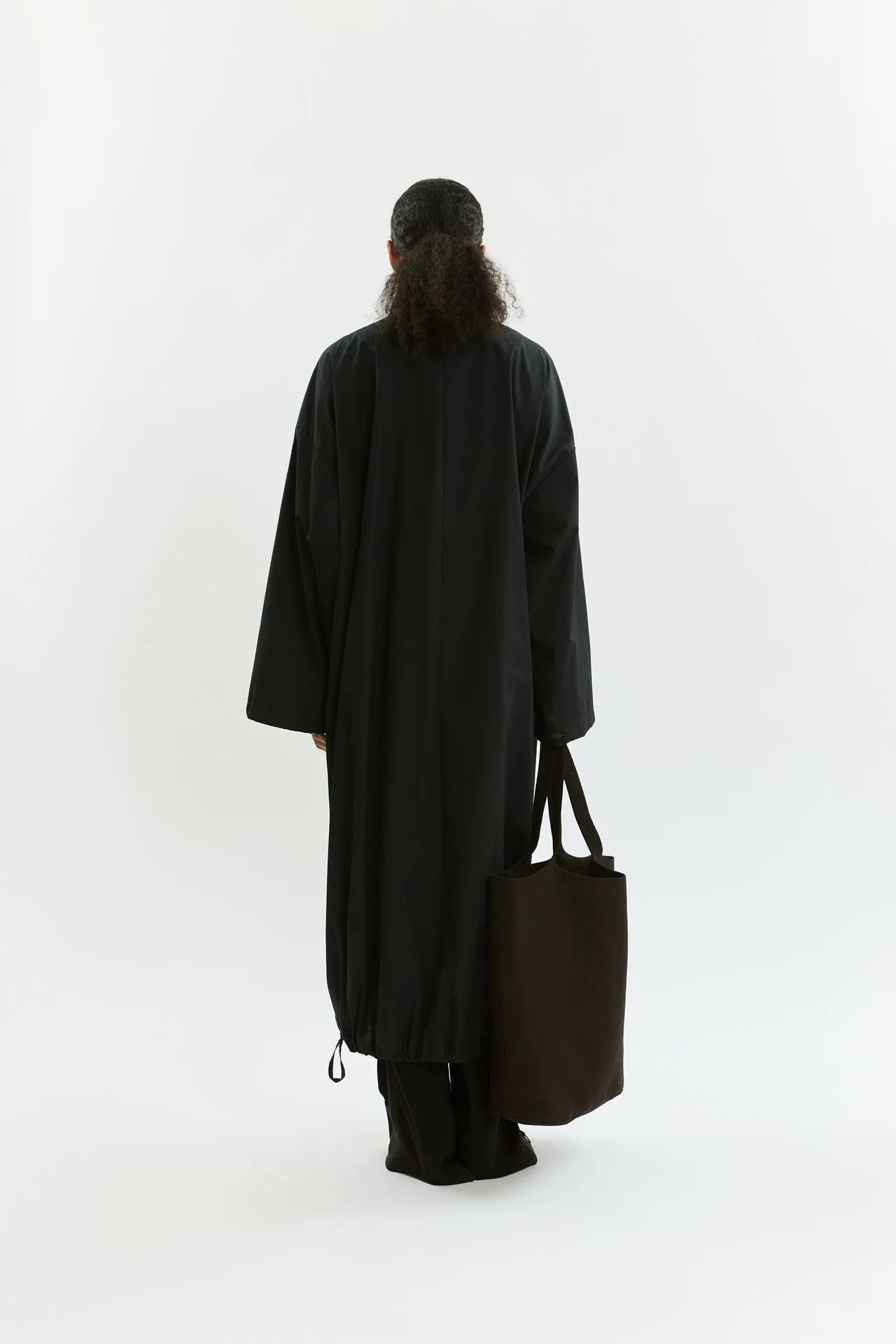 Nadine coat | Black - Cotton Poplin