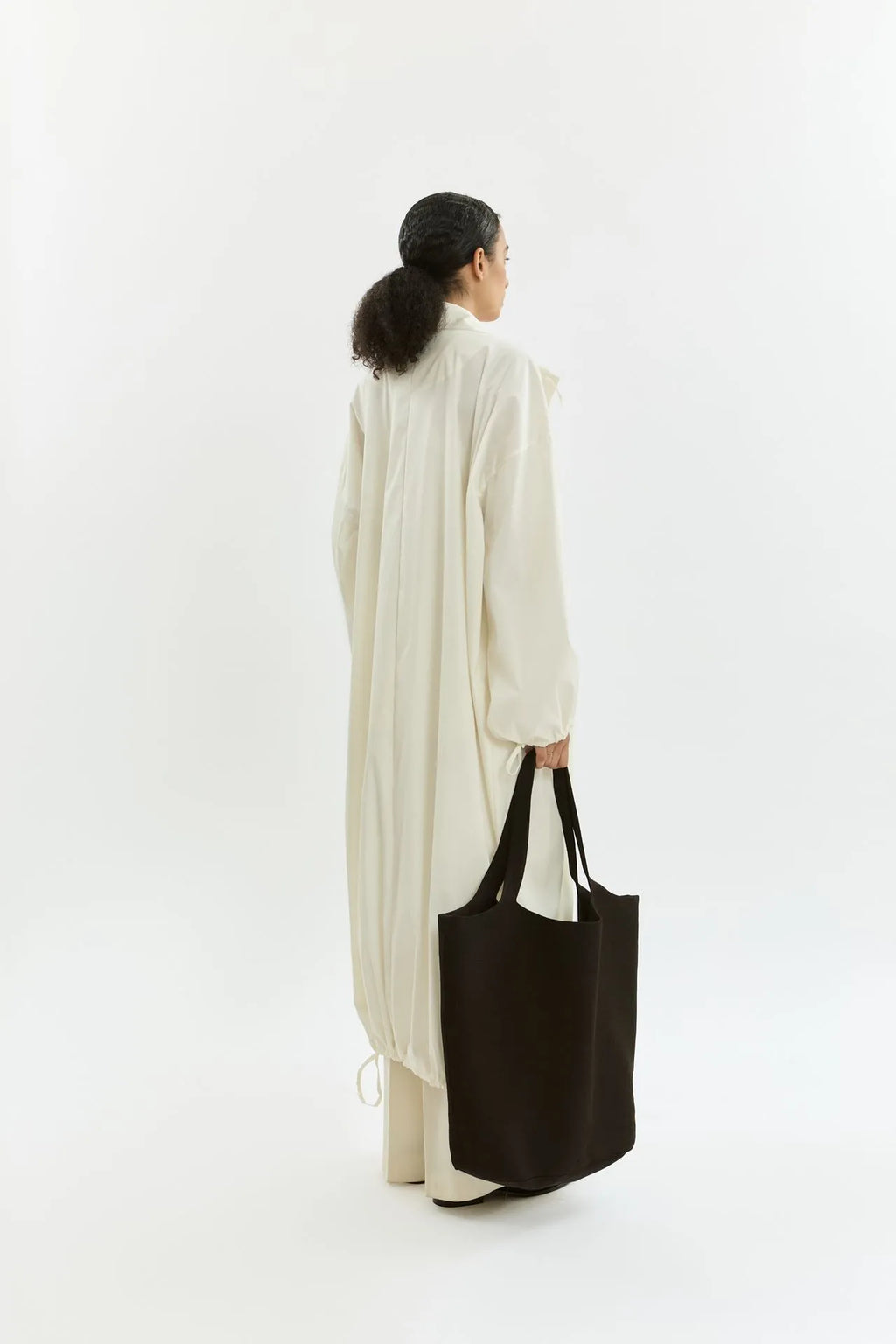 Nadine coat | Off white - Cotton Poplin