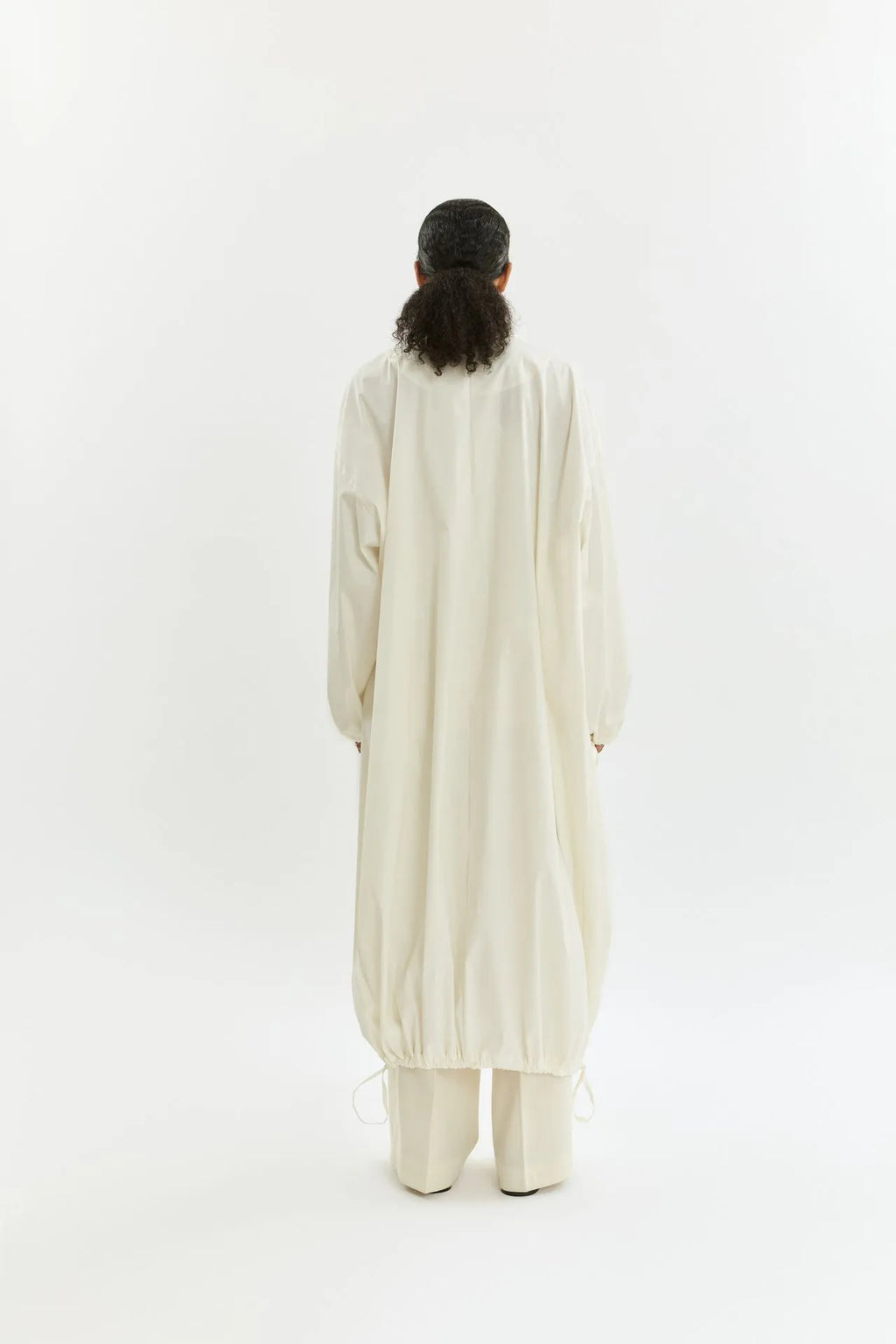 Nadine coat | Off white - Cotton Poplin