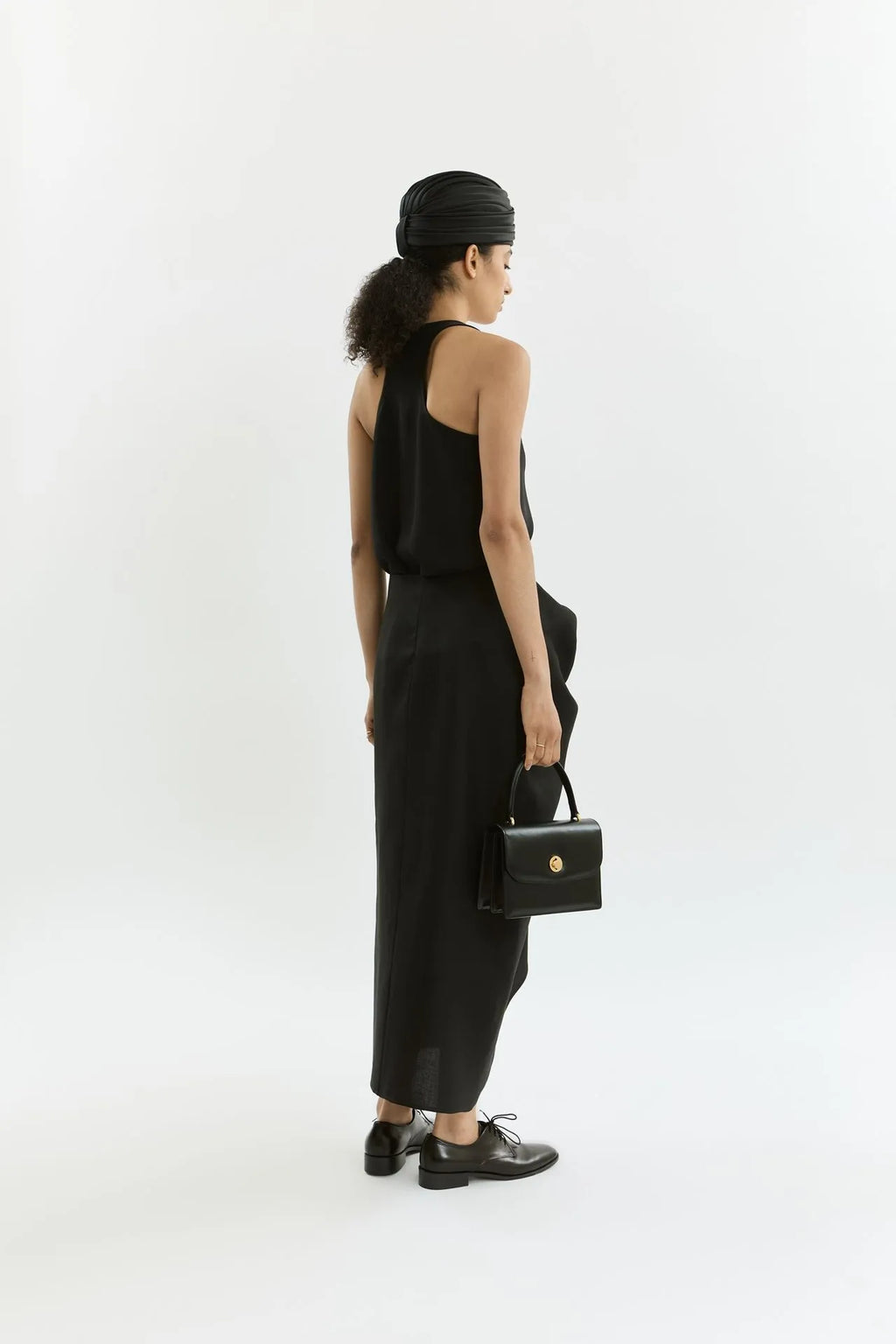 Pamela skirt | Black - Cotton silk blend
