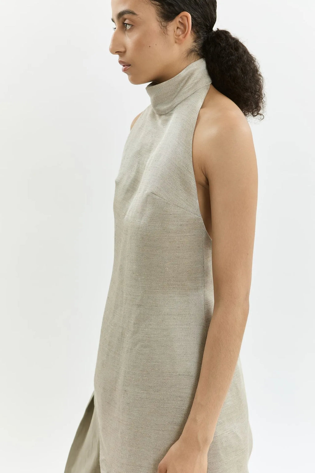 Rita top | Silver grey - Viscose blend
