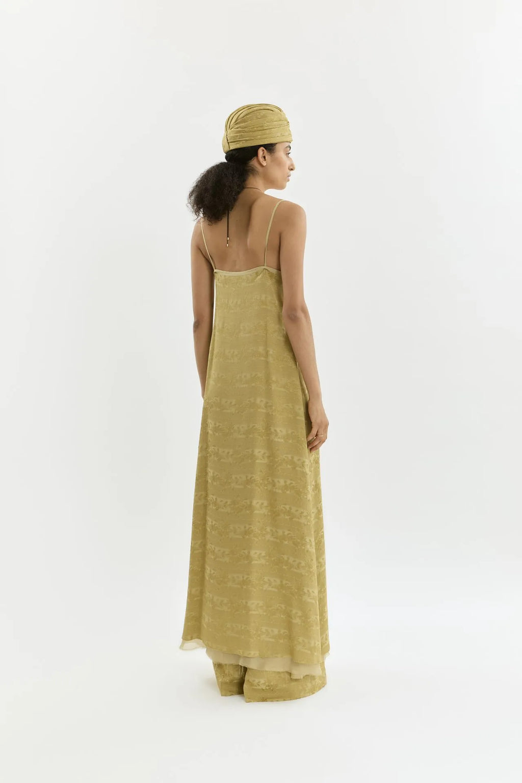 Sana dress | Hemp - Jacquard