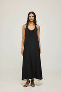 Gioia dress | Black - Crepe silk