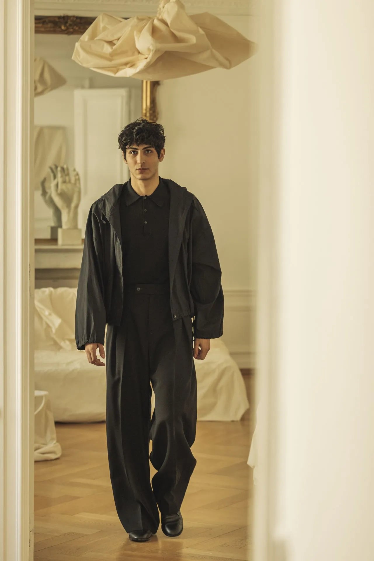 Mandana trousers | Black - Virgin Wool