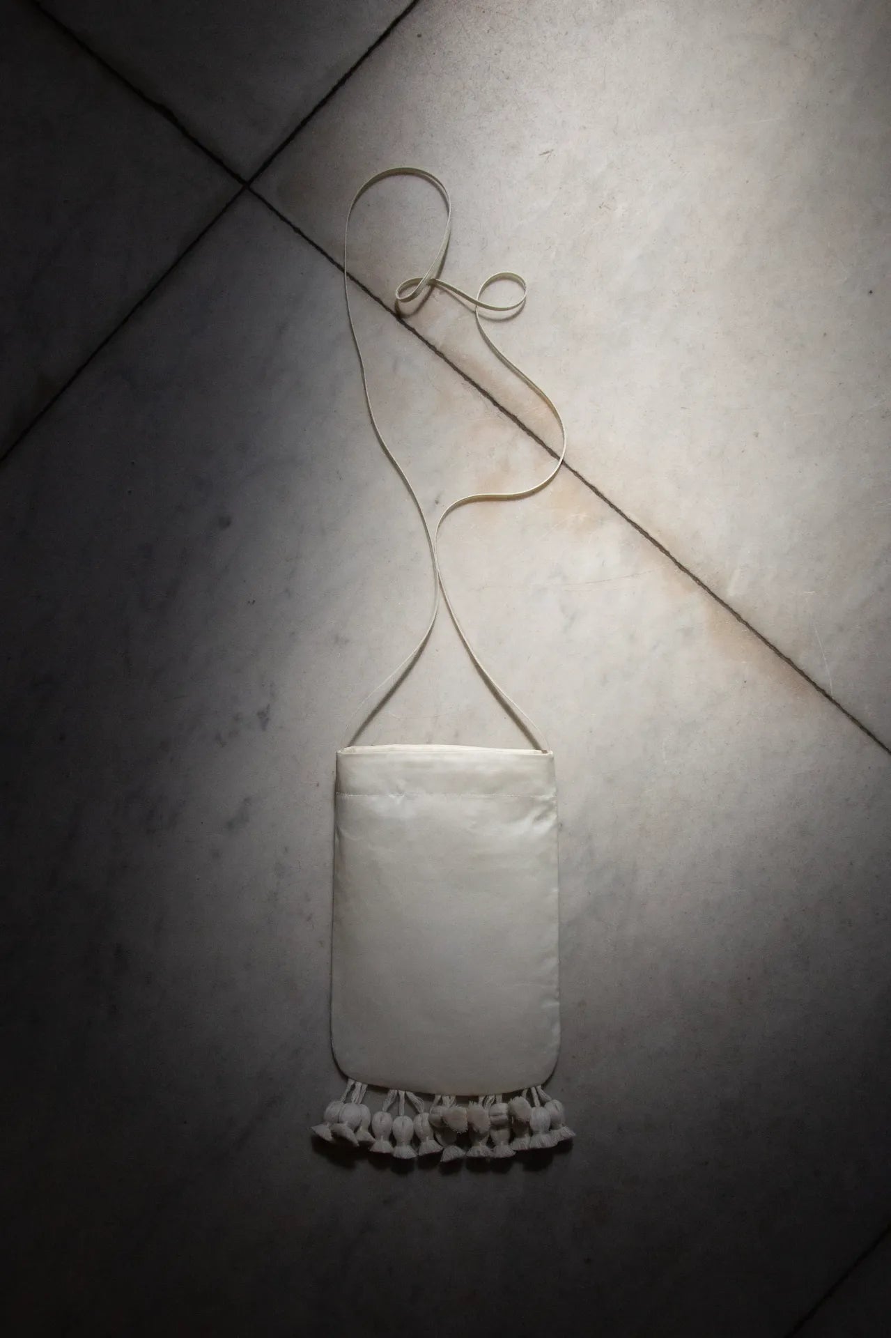 Junia bag | Cream - Organza silk