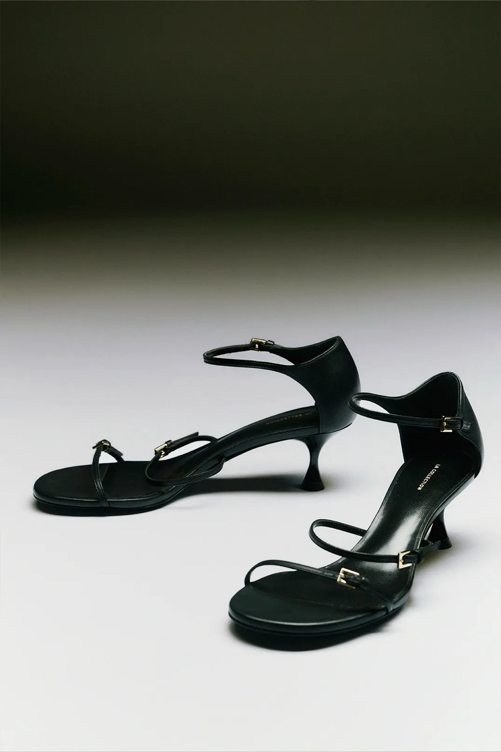 Alma sandals | Black - Leather