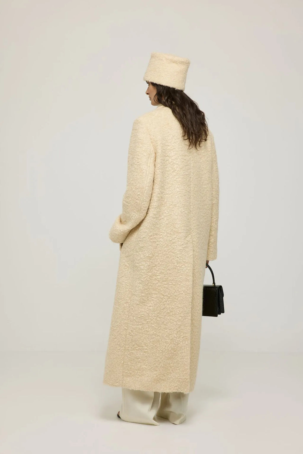 Rowan coat | Butter - Mohair blend