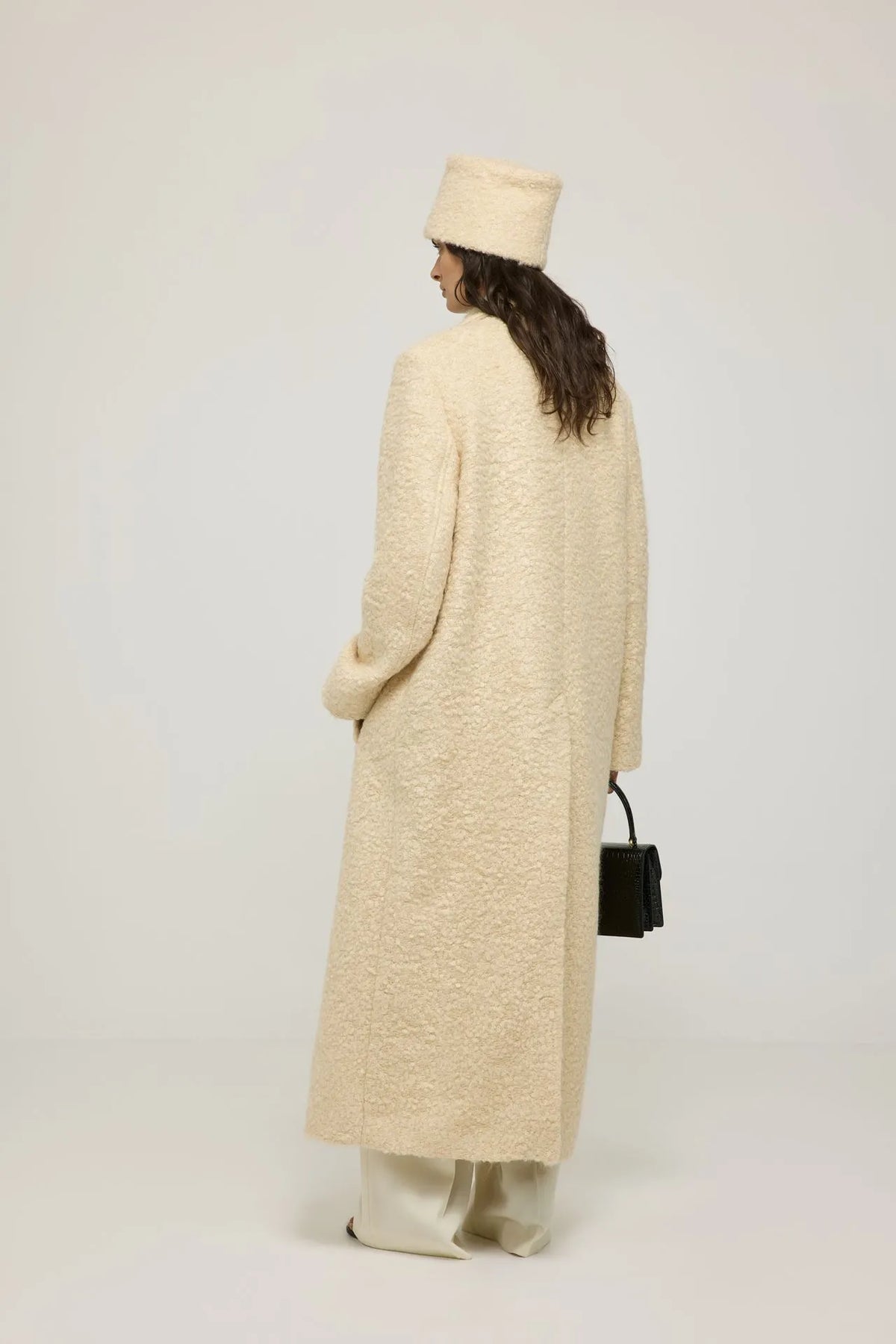 Rowan coat | Butter - Mohair blend