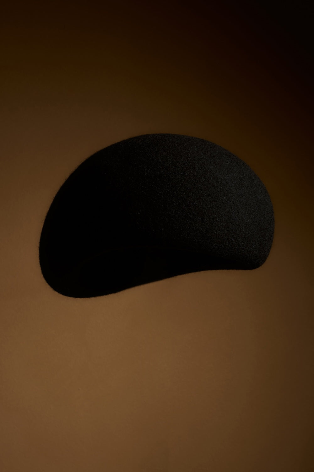 Adila Hat | Zwart - wol vilt