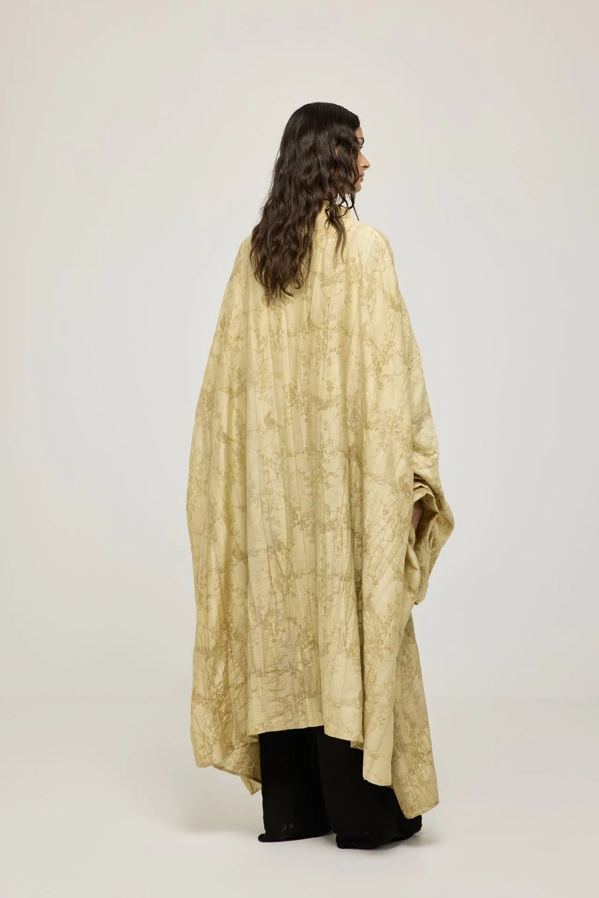 Nour dress | Camel - Tencel blend