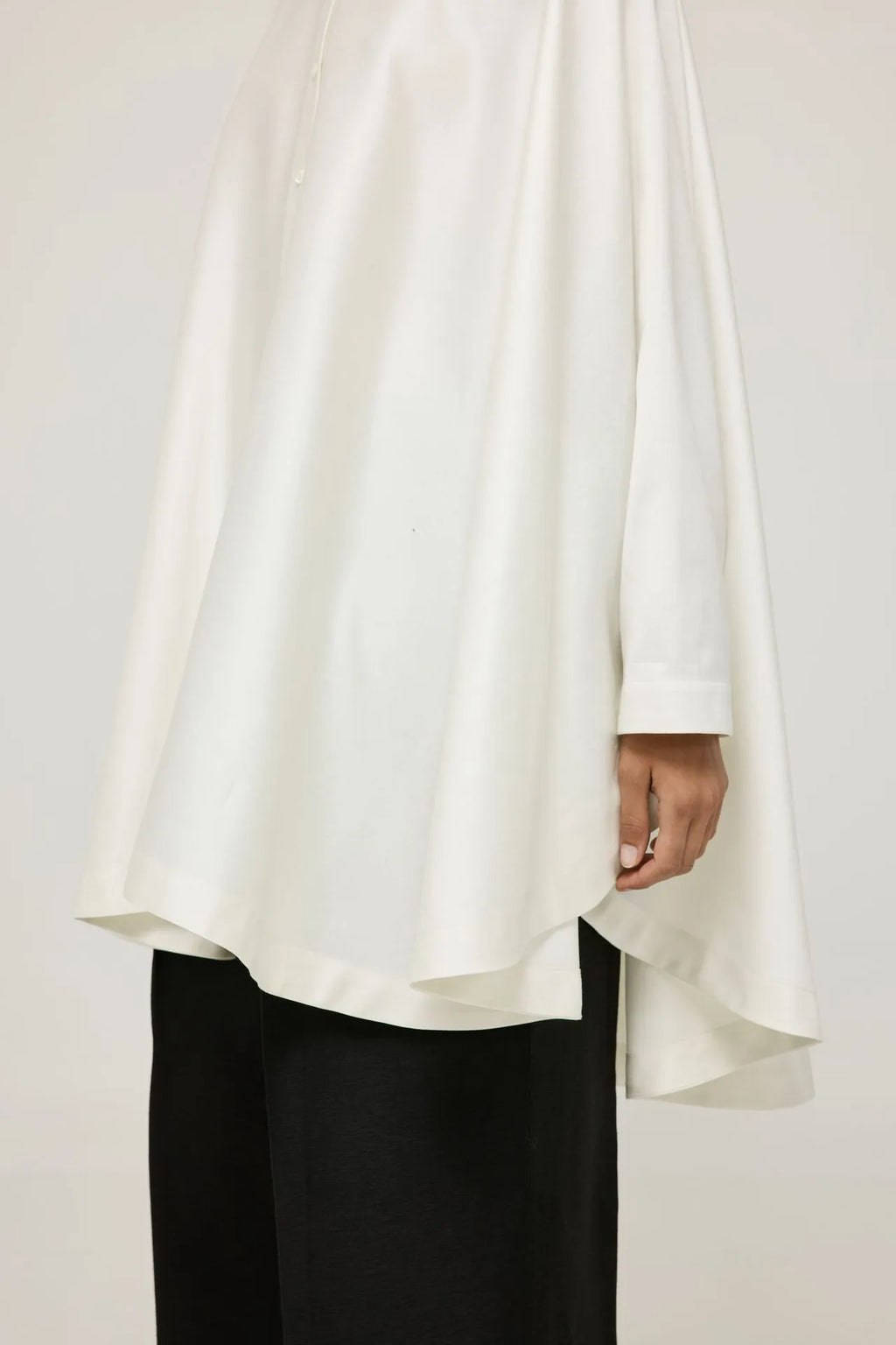 Satomi blouse | Off white - Cotton blend