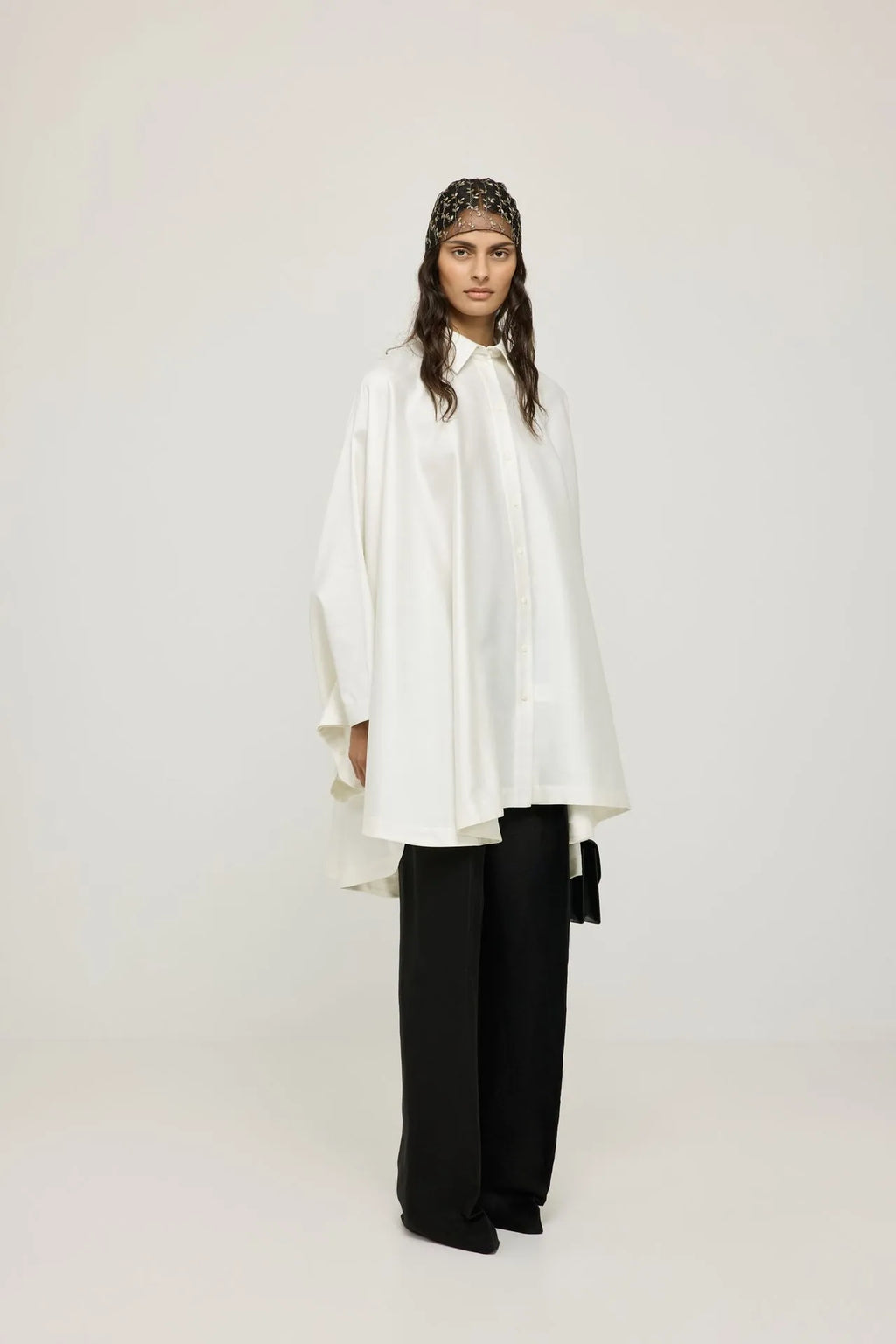 Satomi blouse | Off white - Cotton blend