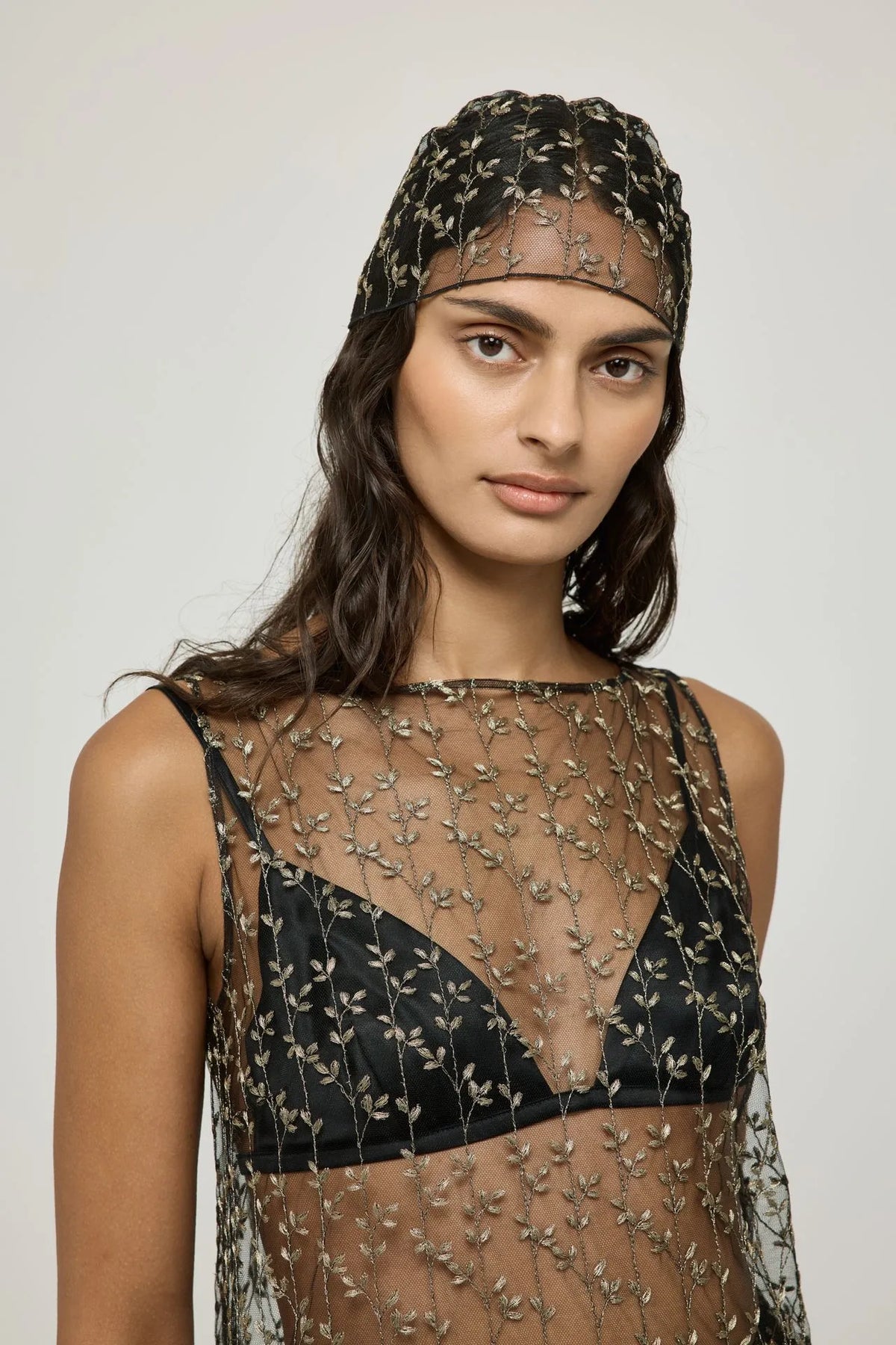 Giza dress | Black - Tulle blend