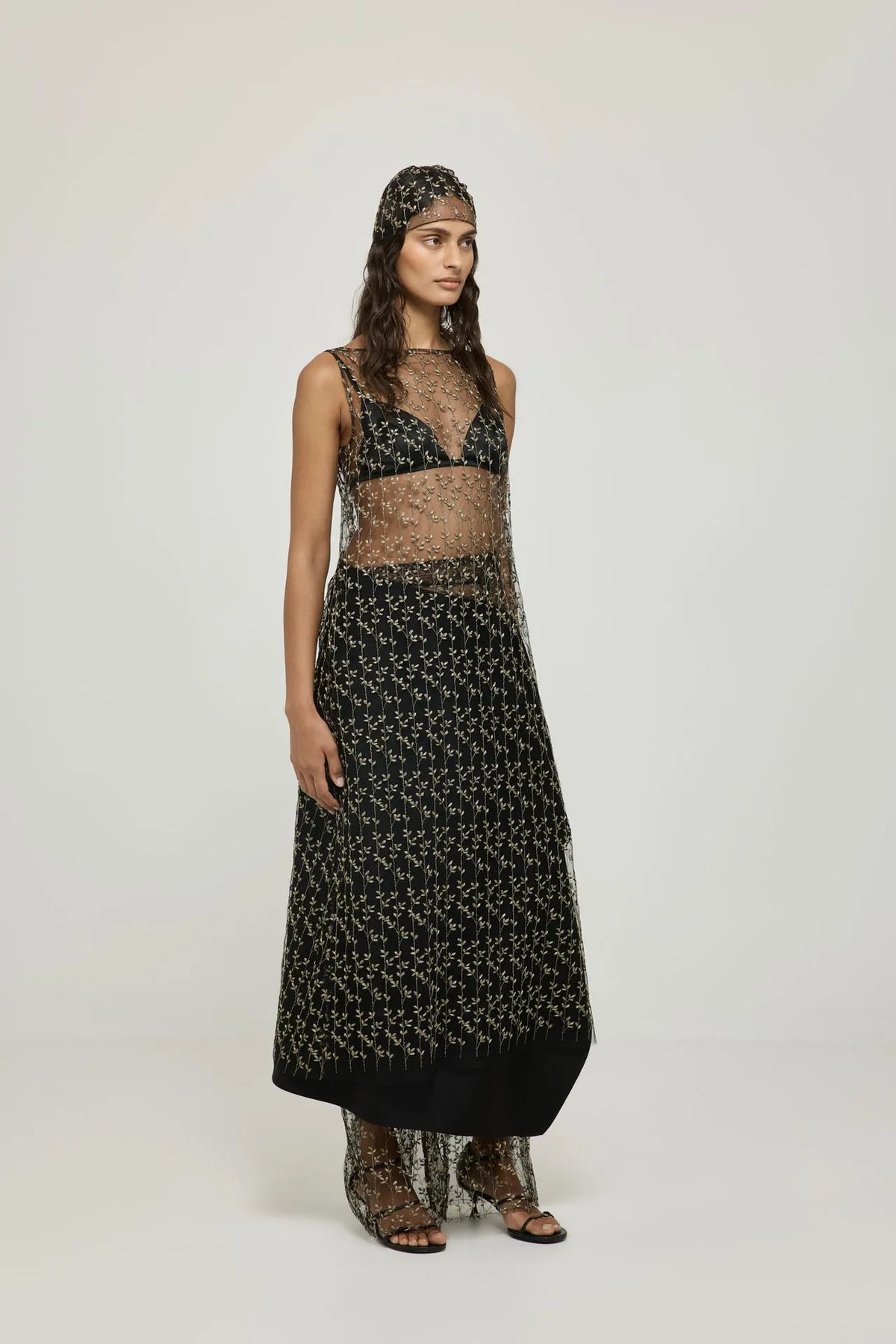 Giza dress | Black - Tulle blend