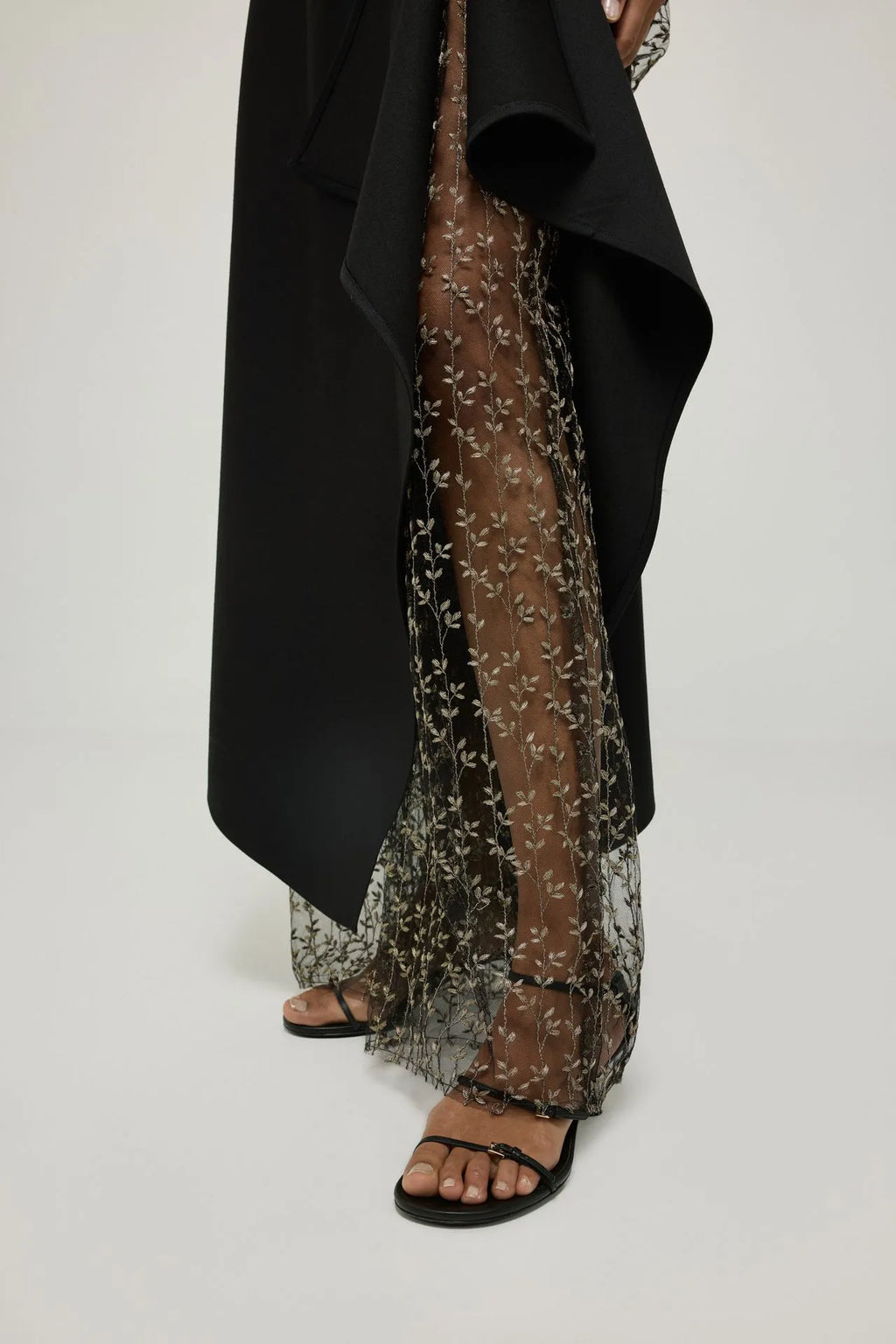 Dorotka trousers | Black - Tulle blend