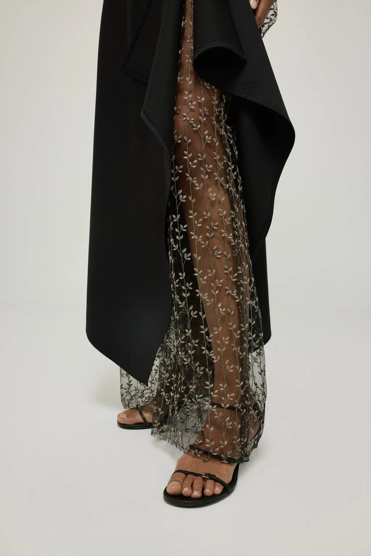 Dorotka trousers | Black - Tulle blend