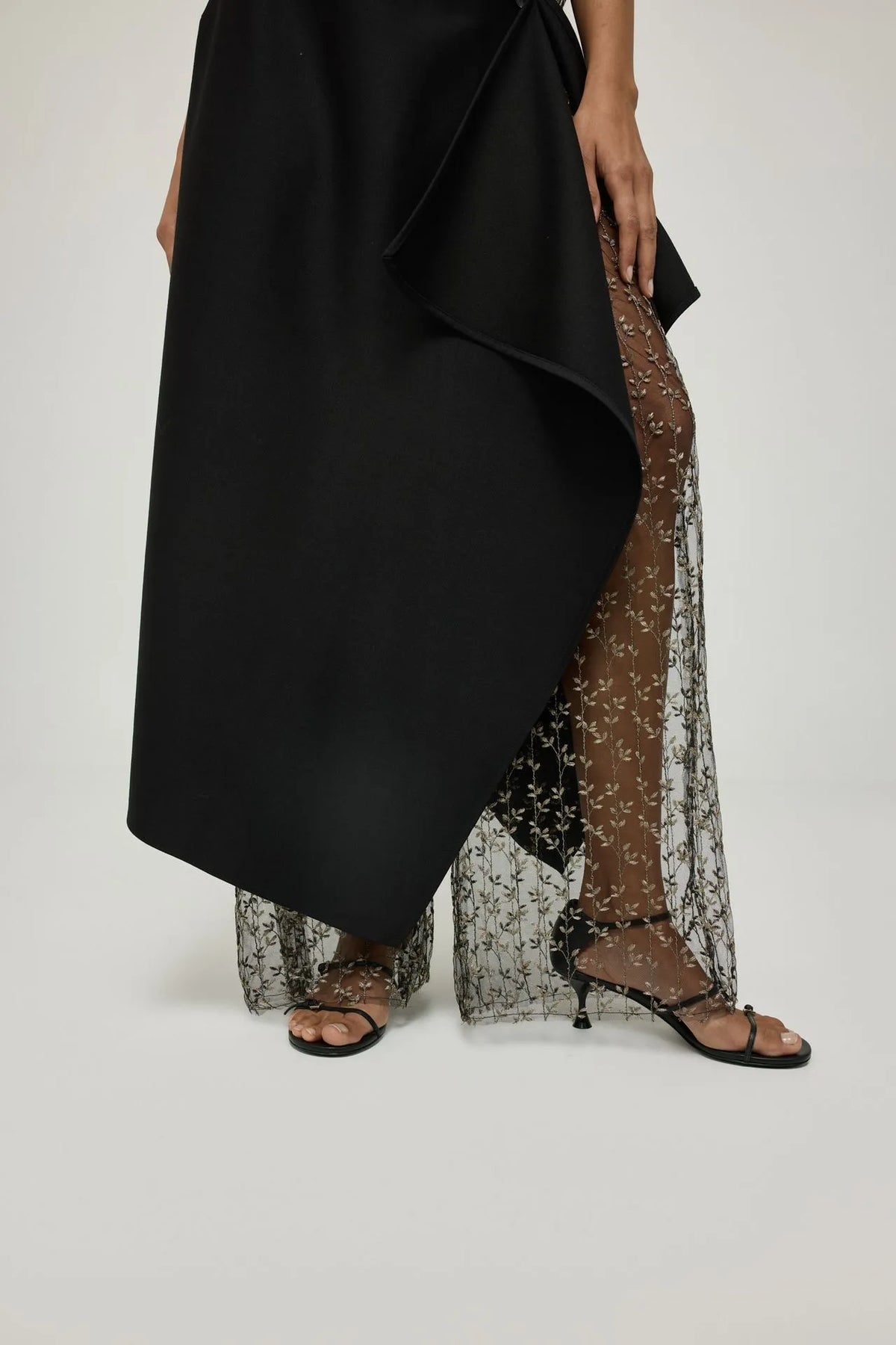 Dorotka trousers | Black - Tulle blend