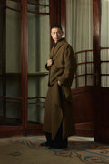Senna coat | Brown - Alpaca wool