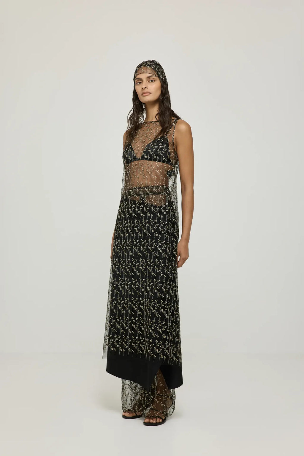 Giza dress | Black - Tulle blend