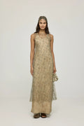 Giza dress | Olive - Tulle blend