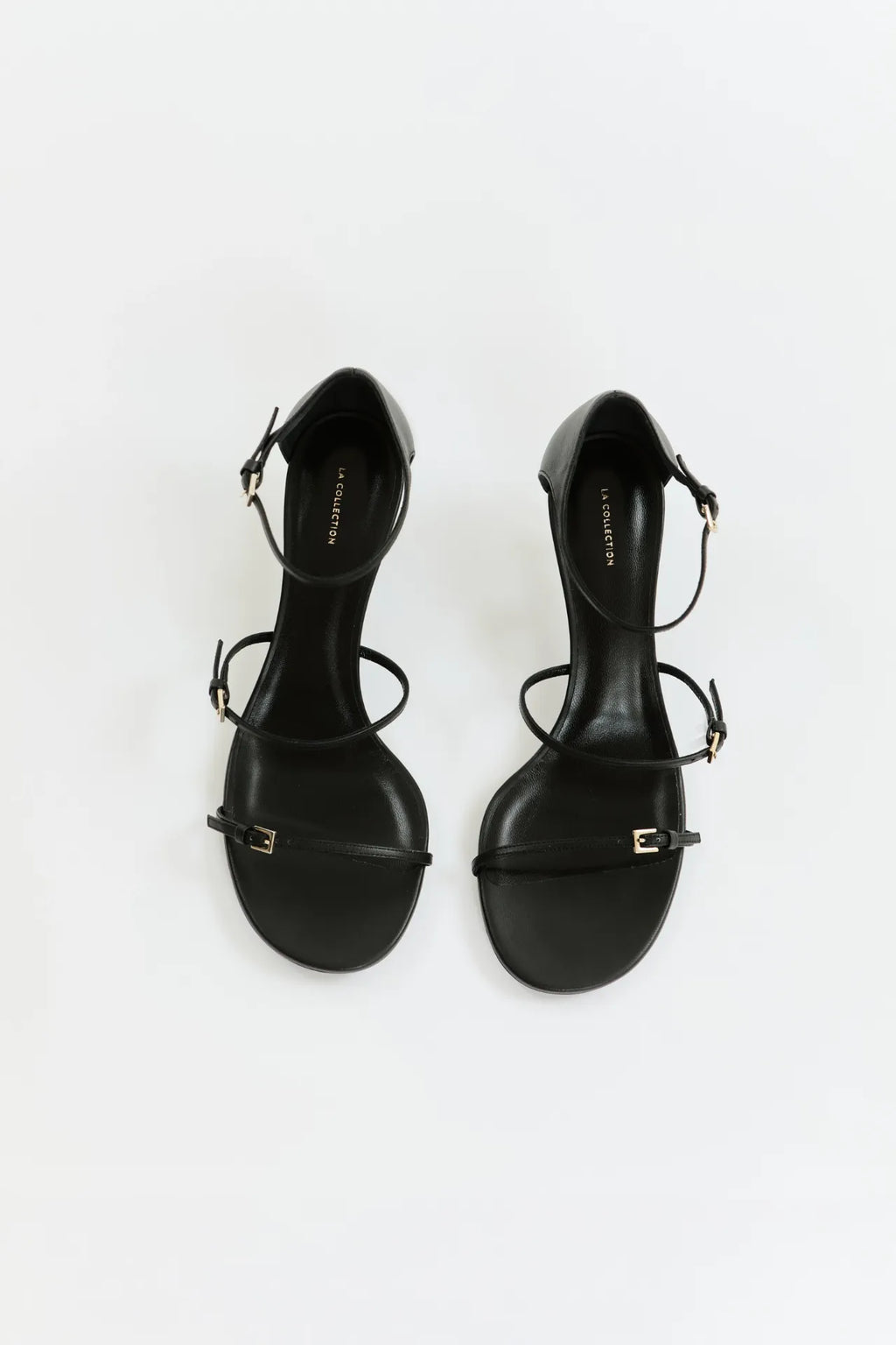 Alma sandals | Black - Leather