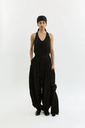 Athena trousers | Black - Fil coupé