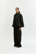 Bernadette blouse | Black - Organza silk