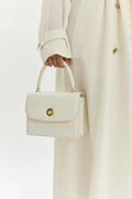 Eileen bag | Cream - Leather
