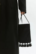 Junia bag | Black - Organza silk
