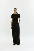 Mandana trousers | Black - Virgin Wool